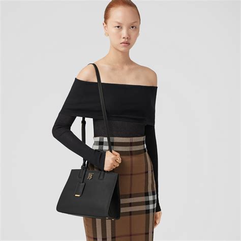 burberry monogram mini shoulder bag|Mini Frances Bag in Black .